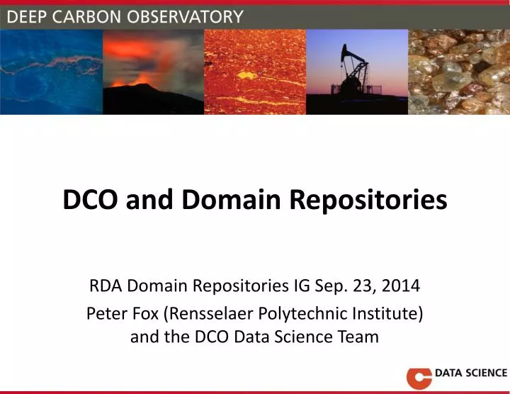 dco and domain repositories