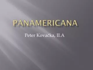 panamericana
