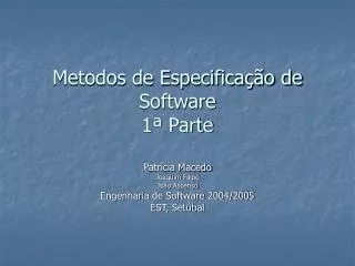 metodos de especifica o de software 1 parte