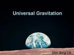 Universal Gravitation - slide 1