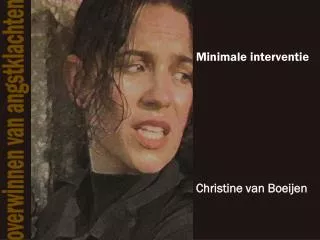 minimale interventie