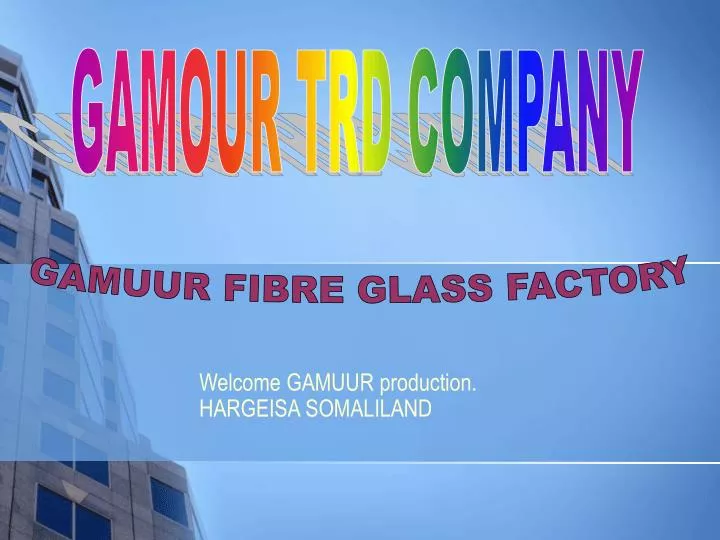welcome gamuur production hargeisa somaliland