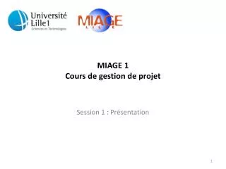 miage 1 cours de gestion de projet