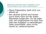 Diese Präsentation läuft nicht von alleine ab. - slide 1
