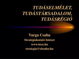 tud selm let tud st rsadalom tud sr gi