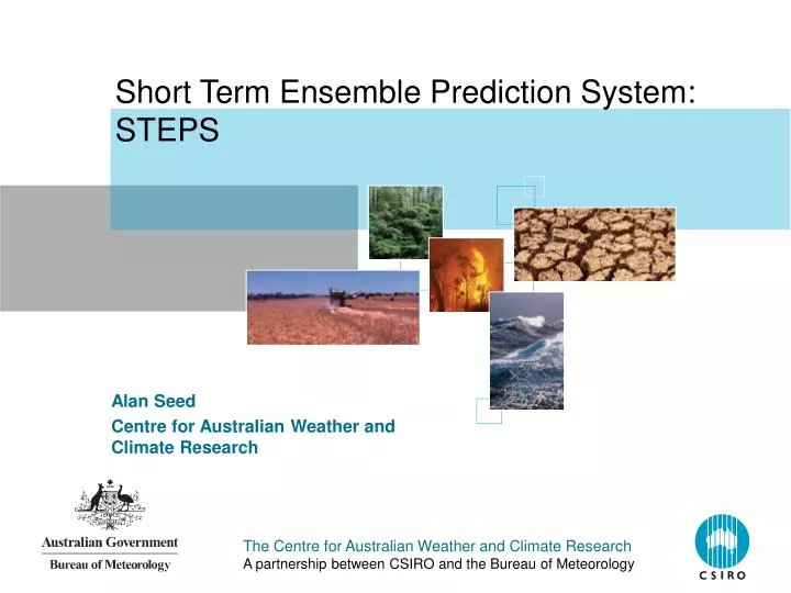 short term ensemble prediction system steps