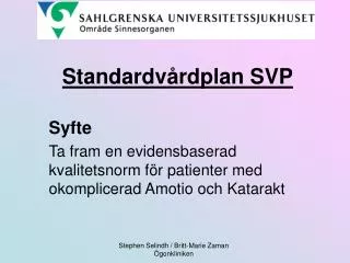 standardv rdplan svp