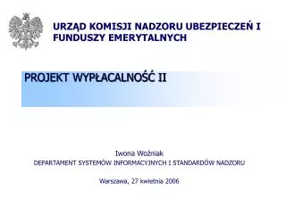 projekt wyp acalno ii