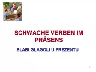 schwache verben im pr sens