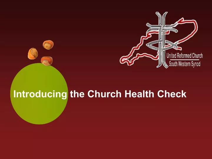 introducing the church health check