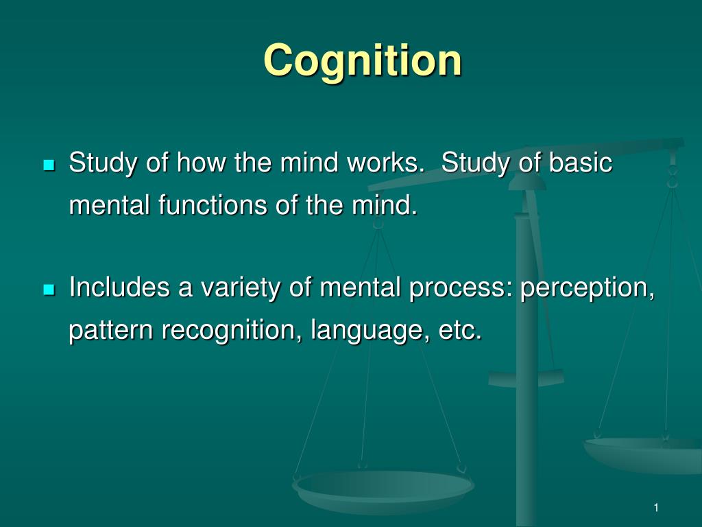 PPT - Cognition PowerPoint Presentation, free download - ID:5738759
