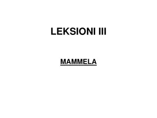 leksioni iii