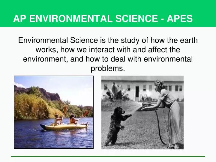 ap environmental science apes