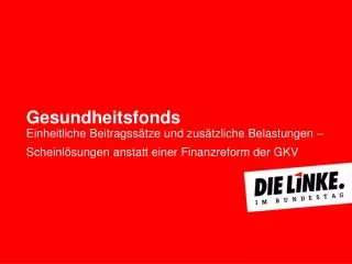 gesundheitsfonds