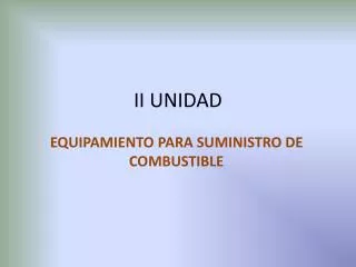 ii unidad
