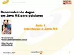 Projeto Conceitual de Jogos - slide 1
