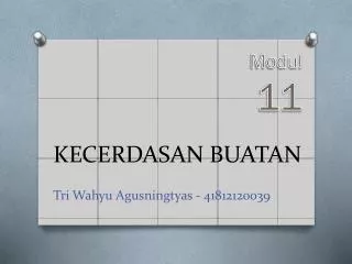 kecerdasan buatan