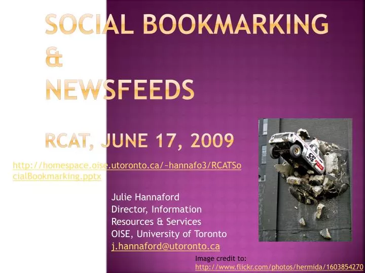 social bookmarking newsfeeds rcat june 17 2009