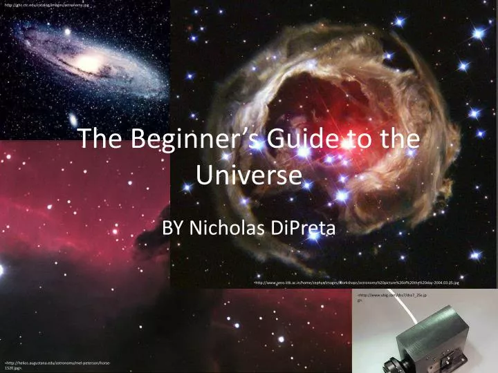 the beginner s guide to the universe