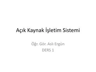 a k kaynak letim sistemi