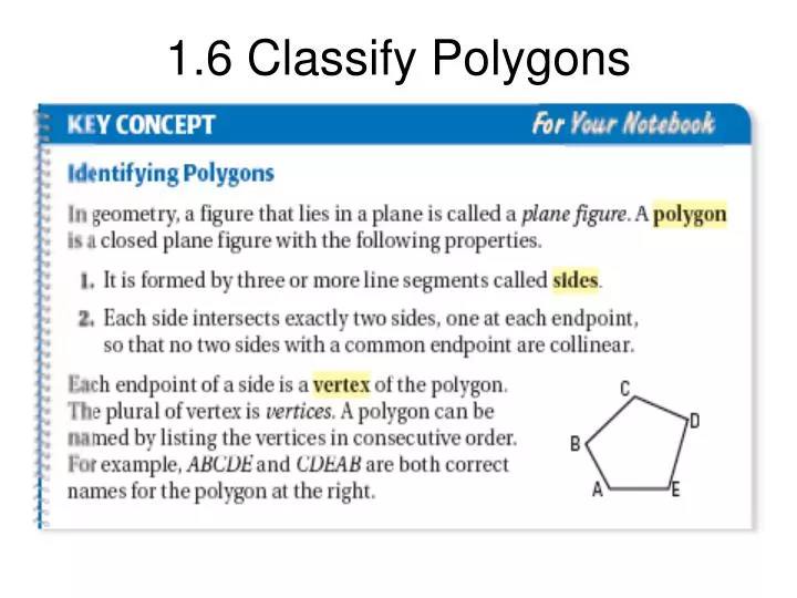 1 6 classify polygons