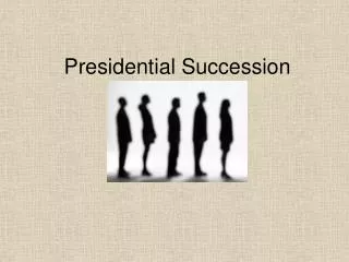 presidential succession