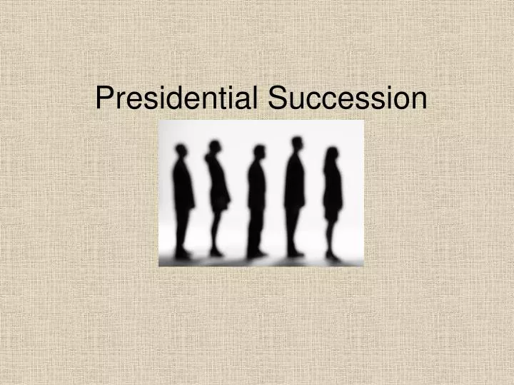 presidential succession