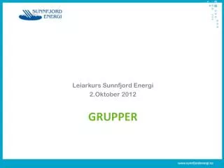 grupper