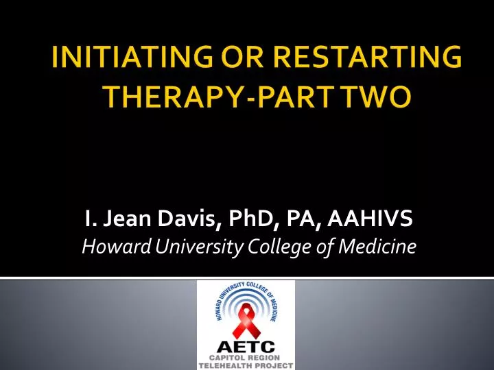 i jean davis phd pa aahivs howard university college of medicine