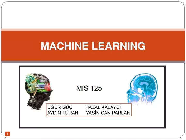 machine learning