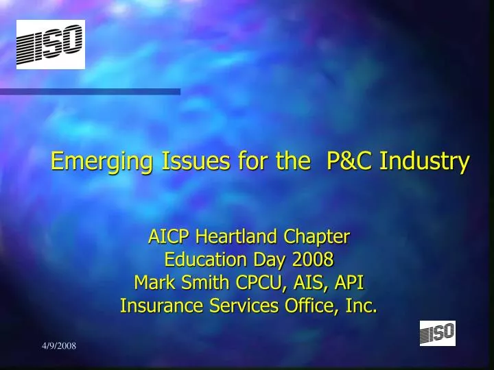emerging issues for the p c industry