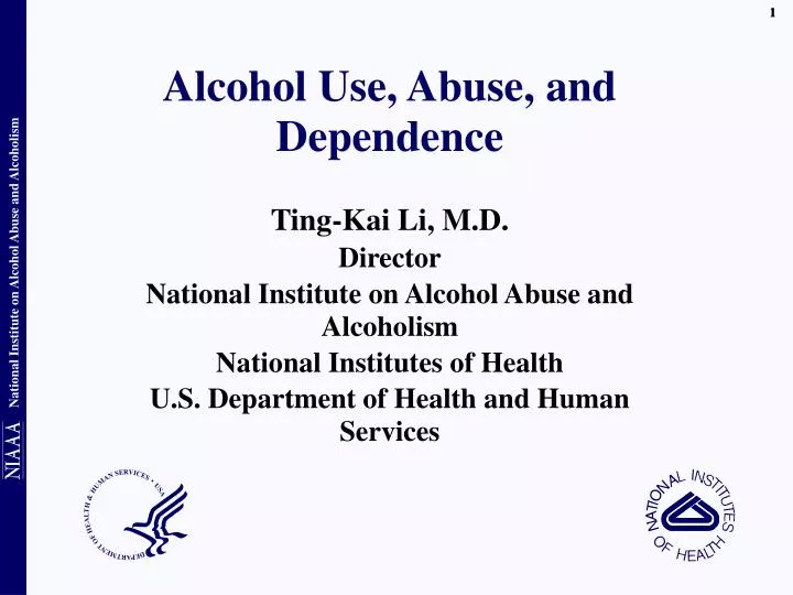 alcohol use abuse and dependence