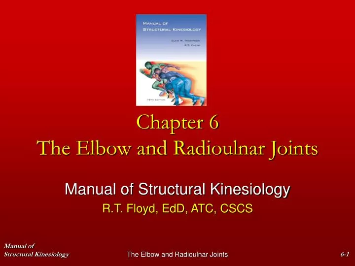 chapter 6 the elbow and radioulnar joints