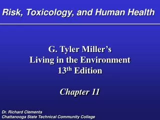 Risk, Toxicology, and Human Health