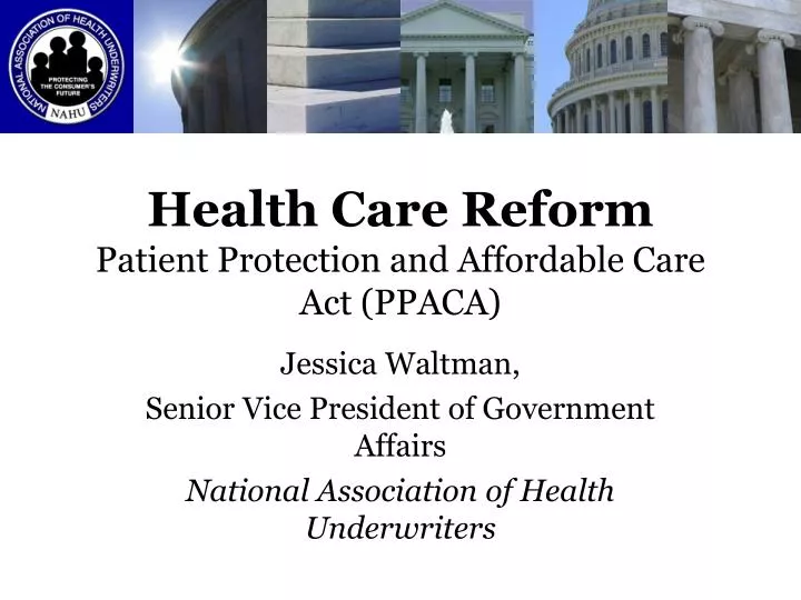 health care reform patient protection and affordable care act ppaca