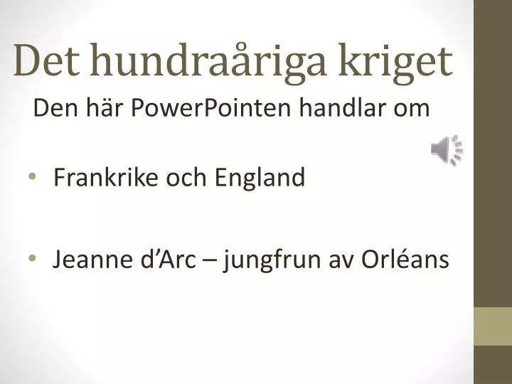 det hundra riga kriget