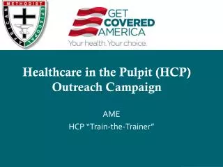 Healthcare in the Pulpit (HCP) Outreach Campaign
