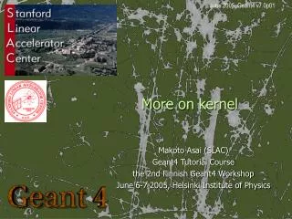 More on kernel