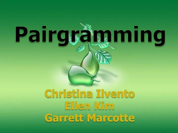 christina ilvento ellen kim garrett marcotte