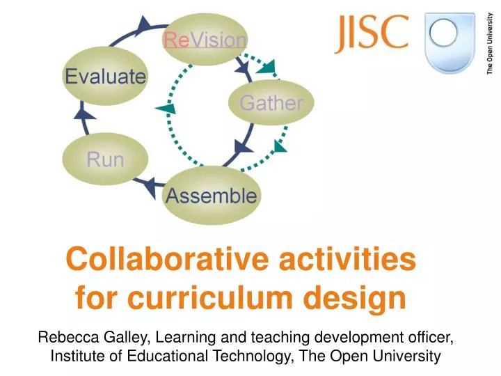 collaborative activities for curriculum design