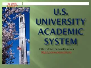 U.S. University Academic System