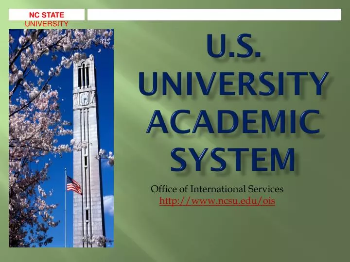 u s university academic system