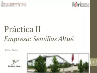 pr ctica ii e mpresa semillas altu