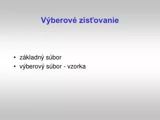 v berov zis ovanie