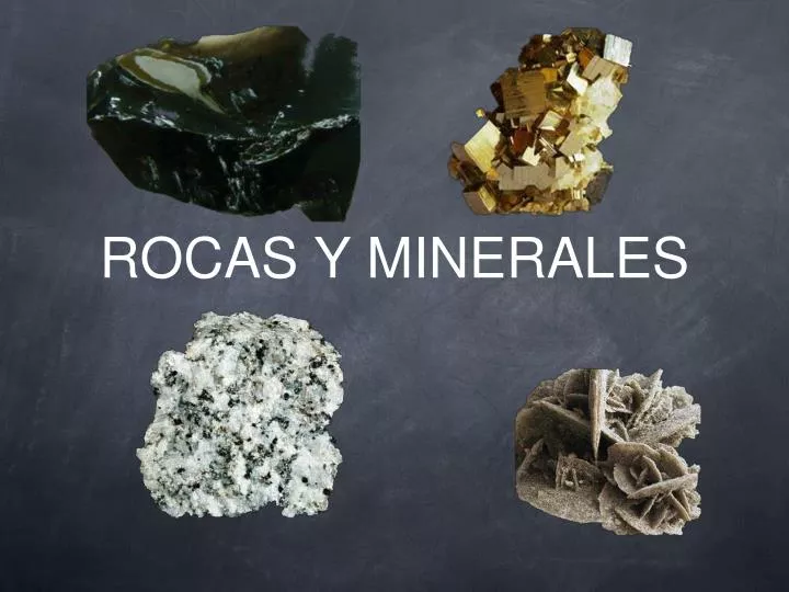 rocas y minerales