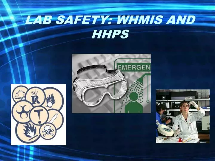 lab safety whmis and hhps