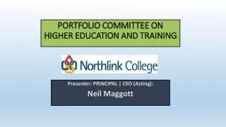 PORTFOLIO COMMITTEE ON HIGHER EDUCATION AND TRAINING