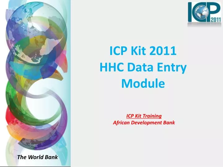 icp kit 2011 hhc data entry module