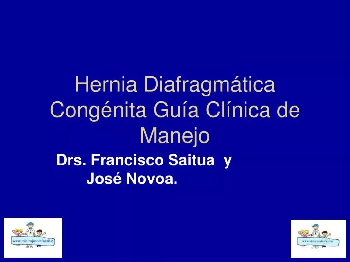 hernia diafragm tica cong nita gu a cl nica de manejo