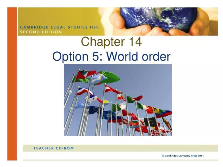 chapter 14 option 5 world order
